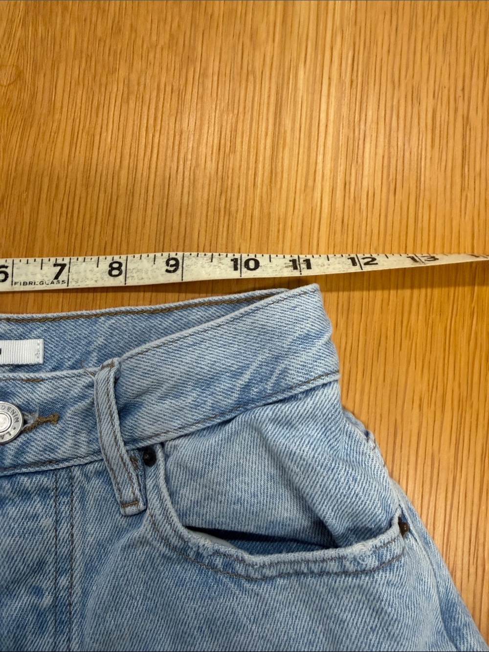 PacSun High Rise Straight Button Fly Jean - Picture 11 of 13